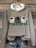 Sudadera con Capucha Ovejitas