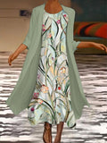 Vestido Floral Dos Piezas