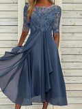 Vestido Midi Elegante de Invitada
