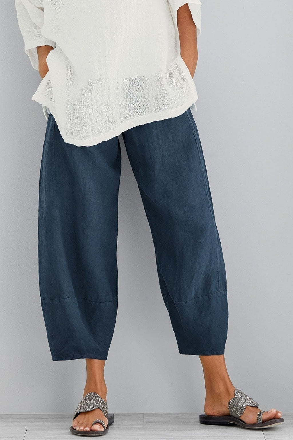 Pantalón Holgado con Bolsillos